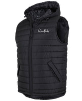 HOODED PUFFER VEST