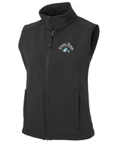 LADIES SOFT SHELL VEST - STAFF