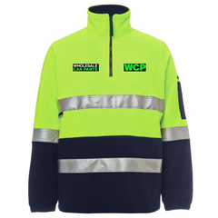 Hi Vis (D+N) Half Zip Fleece