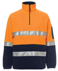 HI VIS (D+N) Half Zip Polar Fleece