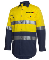 HI VIS (D+N) Long Sleeve Work Shirt