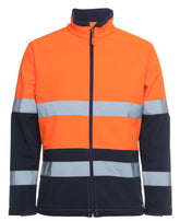 HI VIS (D+N) Three Layer Softshell Jacket