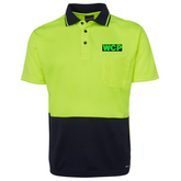 Hi Vis Traditional Polo Shirt