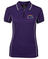 Ladies Fit Piping Polo