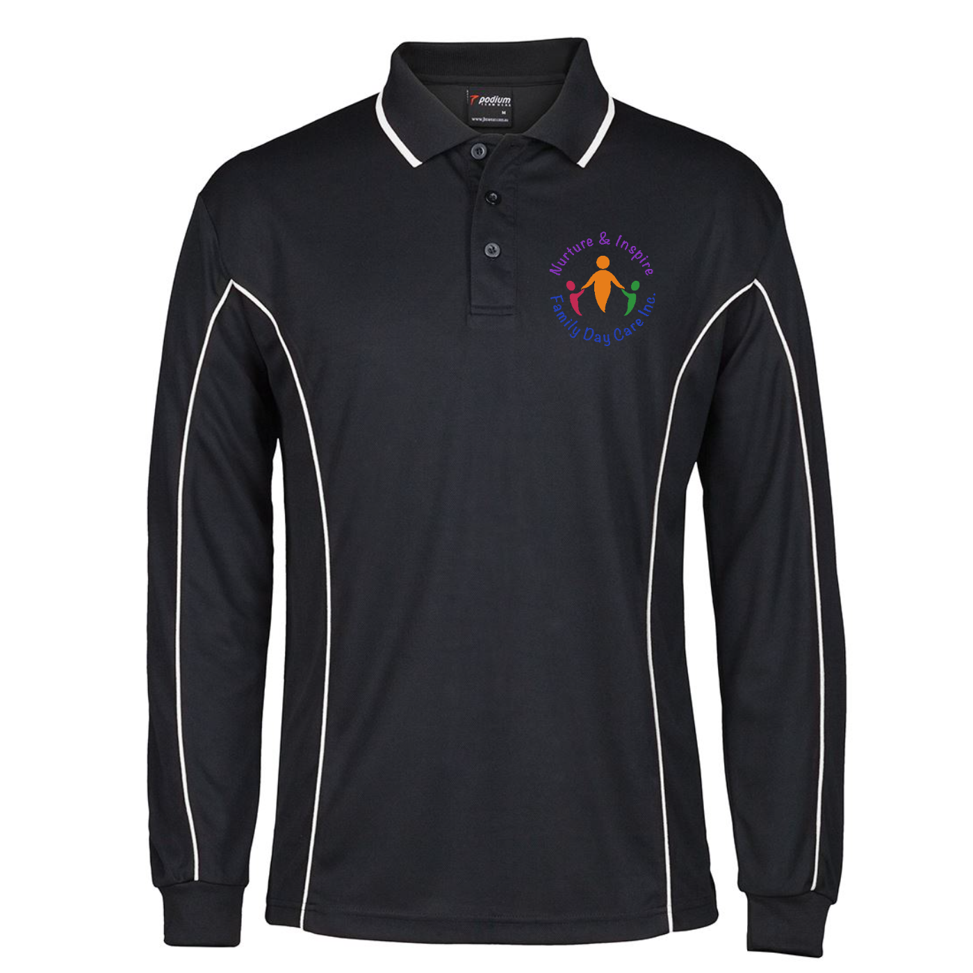 Piping Polo - Long Sleeve
