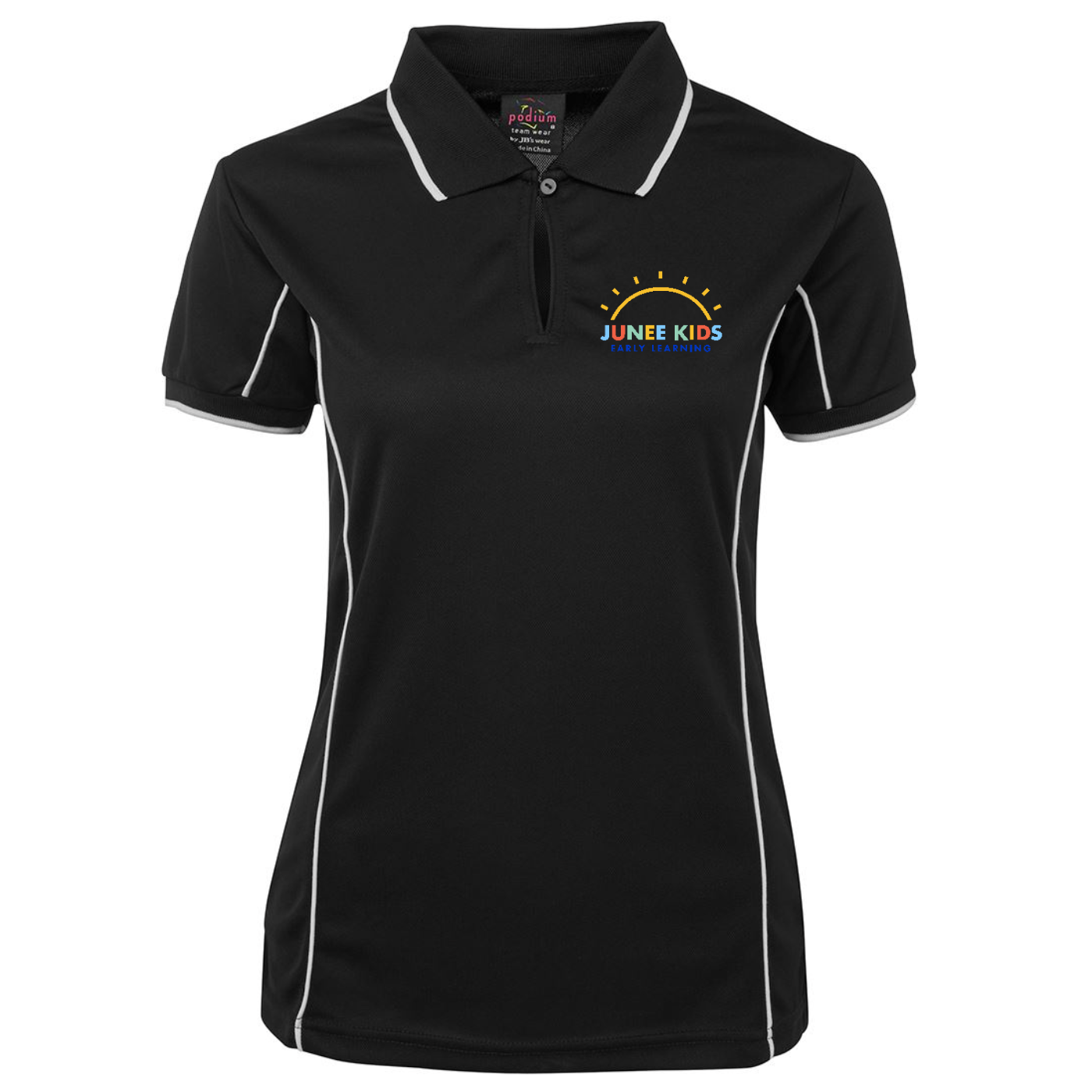 Ladies Fit Piping Polo