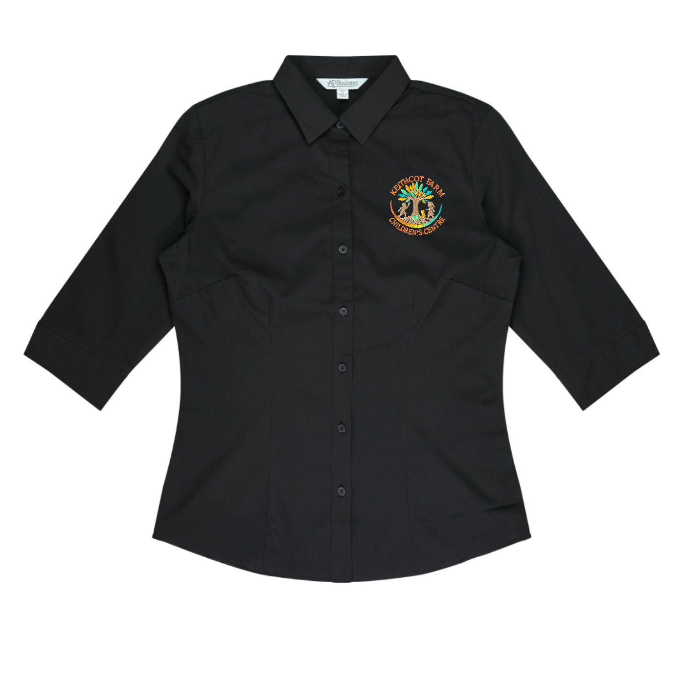 Ladies 3/4 Sleeve Shirt