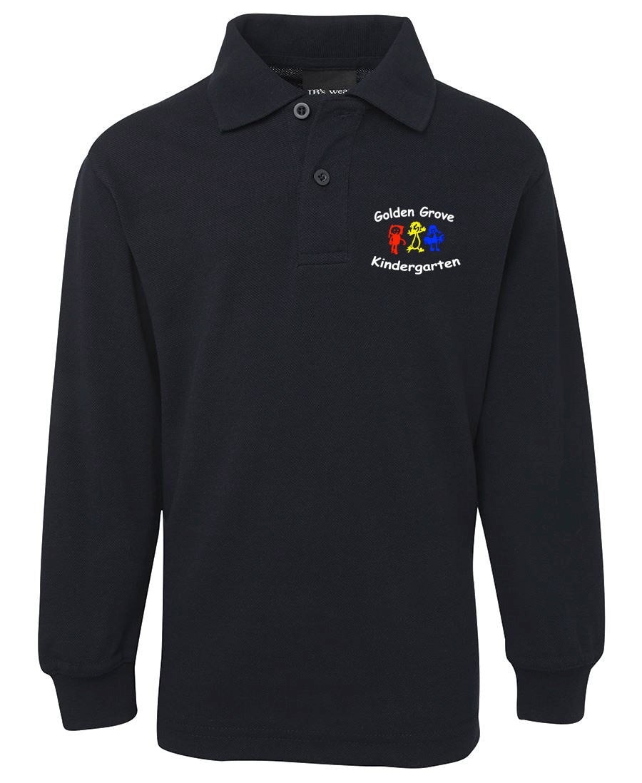 Kids Long Sleeve Polo Shirt