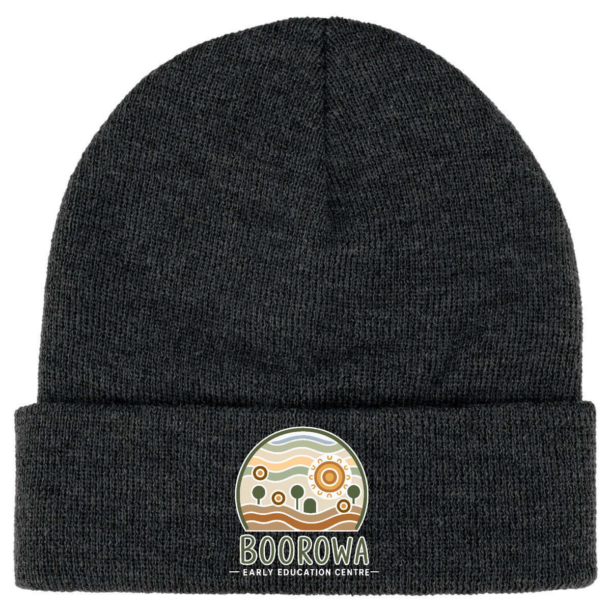 Knit Beanie With Cuff