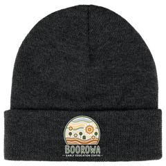 Knit Beanie With Cuff