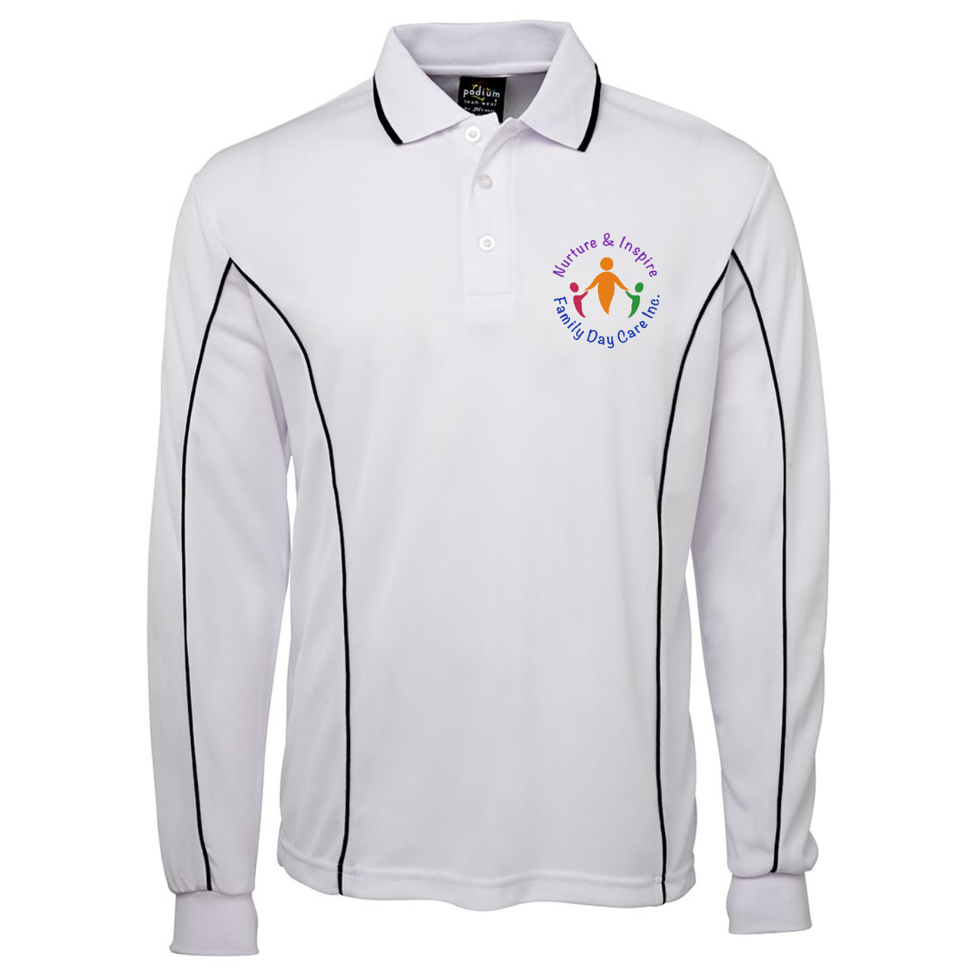 Piping Polo - Long Sleeve