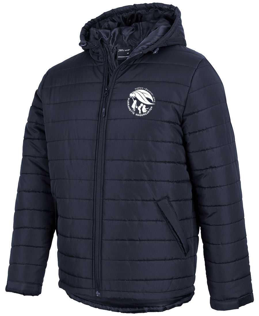 HOODED PUFFER JACKET - STAFF