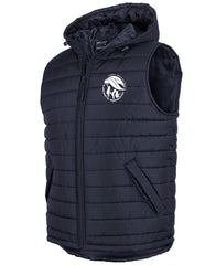 HOODED PUFFER VEST - STAFF