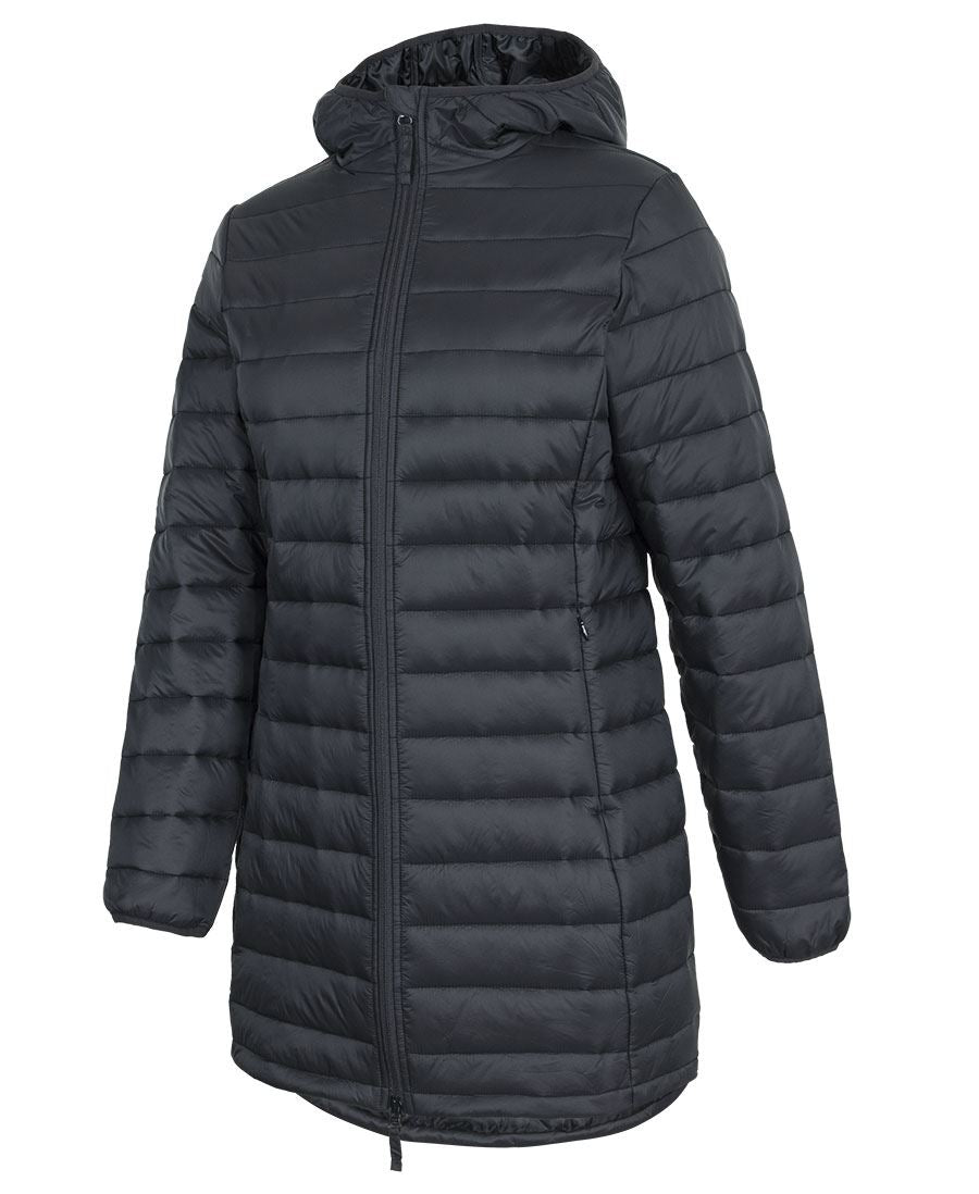 LADIES LONGLINE PUFFER JACKET