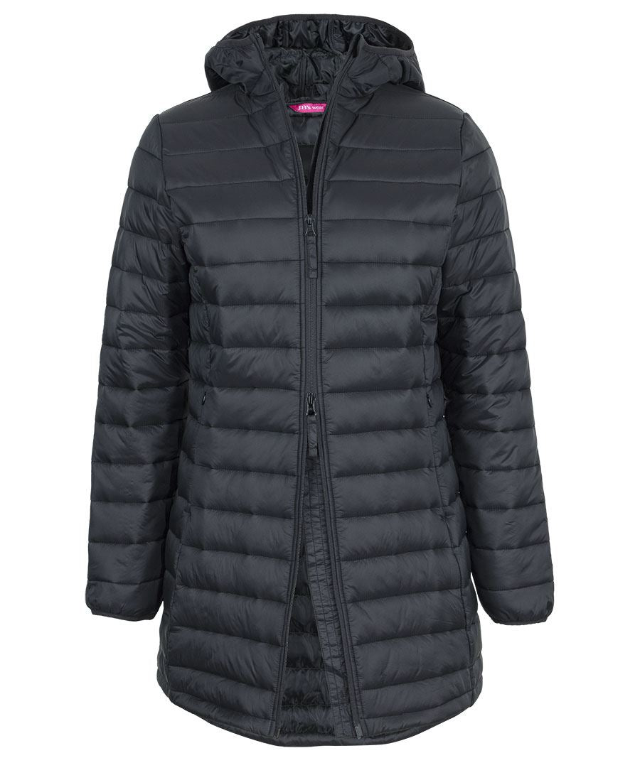 LADIES LONGLINE PUFFER JACKET