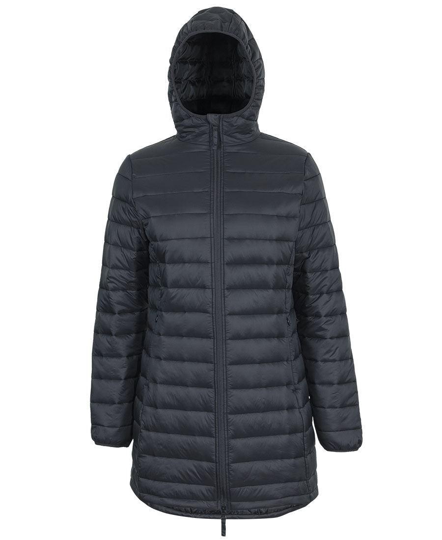 LADIES LONGLINE PUFFER JACKET