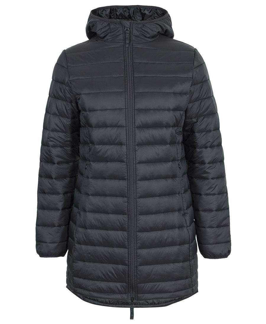 LADIES LONGLINE PUFFER JACKET