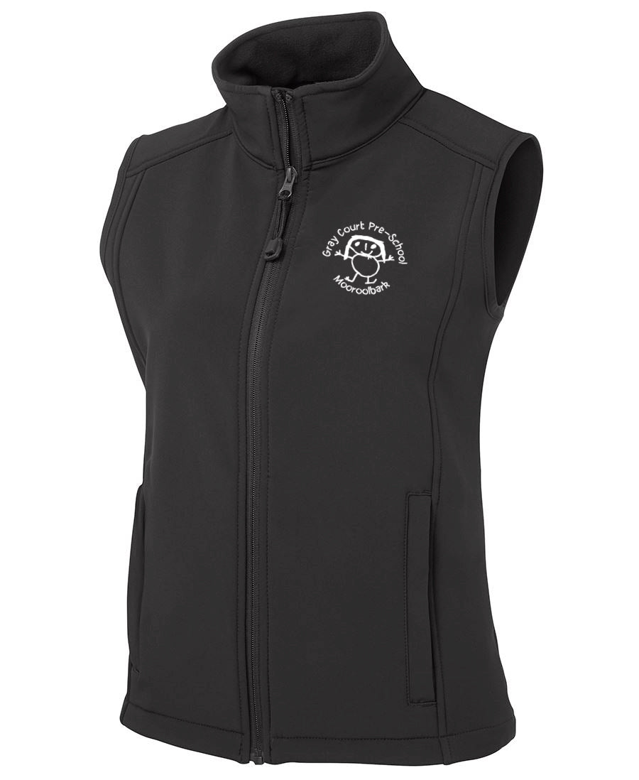 LADIES SOFT SHELL VEST - STAFF