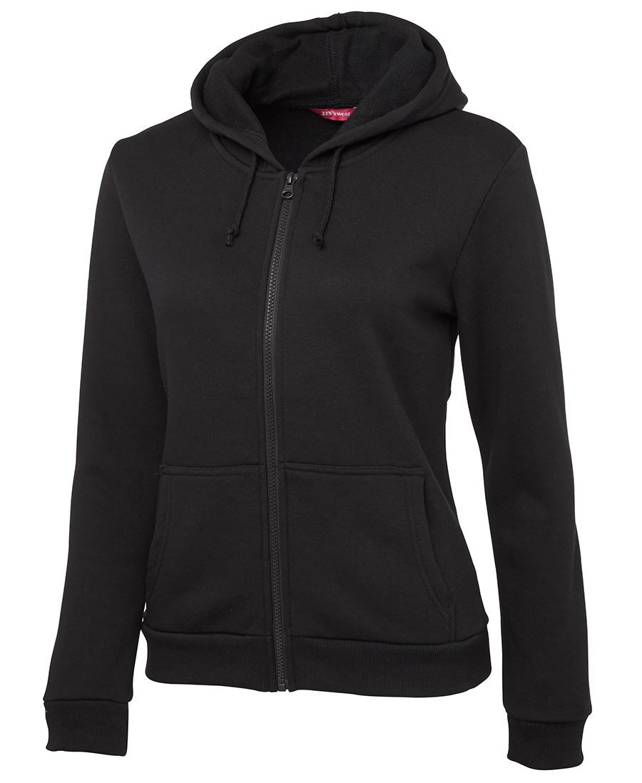 Ladies Zipped Hood Jacket