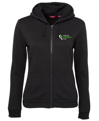 Ladies Zip Hoodie - Ocean