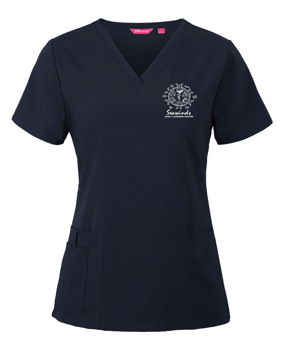 Ladies NU Scrub Top