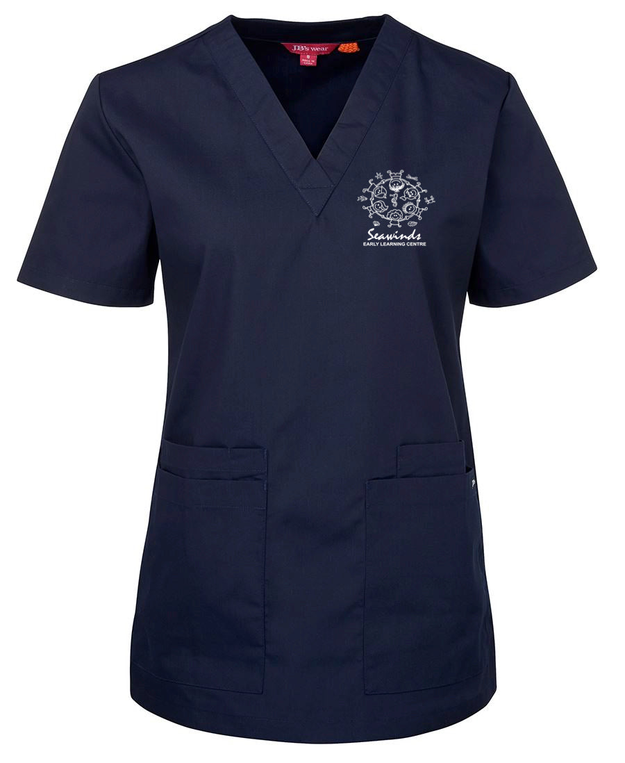 Ladies Scrub Top