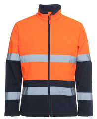 HI VIS (D+N) Three Layer Softshell Jacket