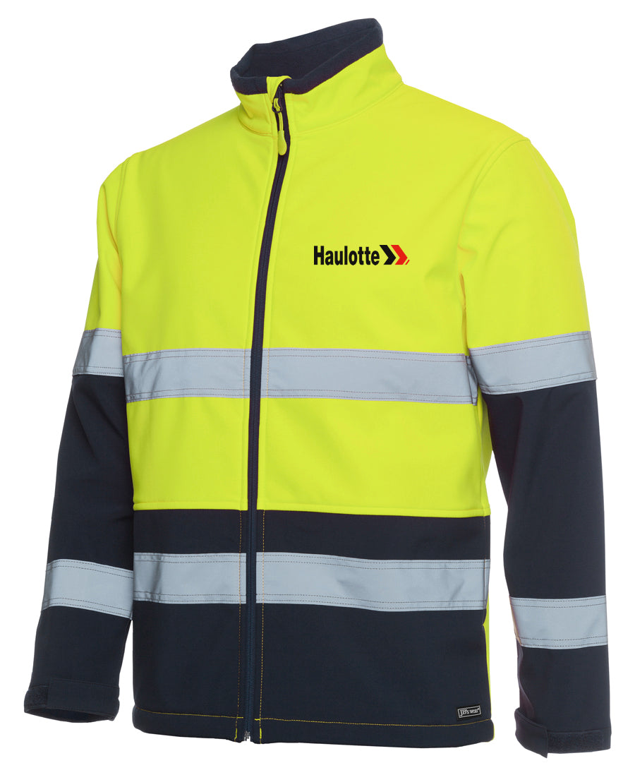 HI VIS (D+N) Three Layer Softshell Jacket