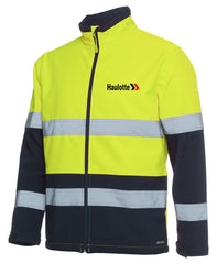 HI VIS (D+N) Three Layer Softshell Jacket