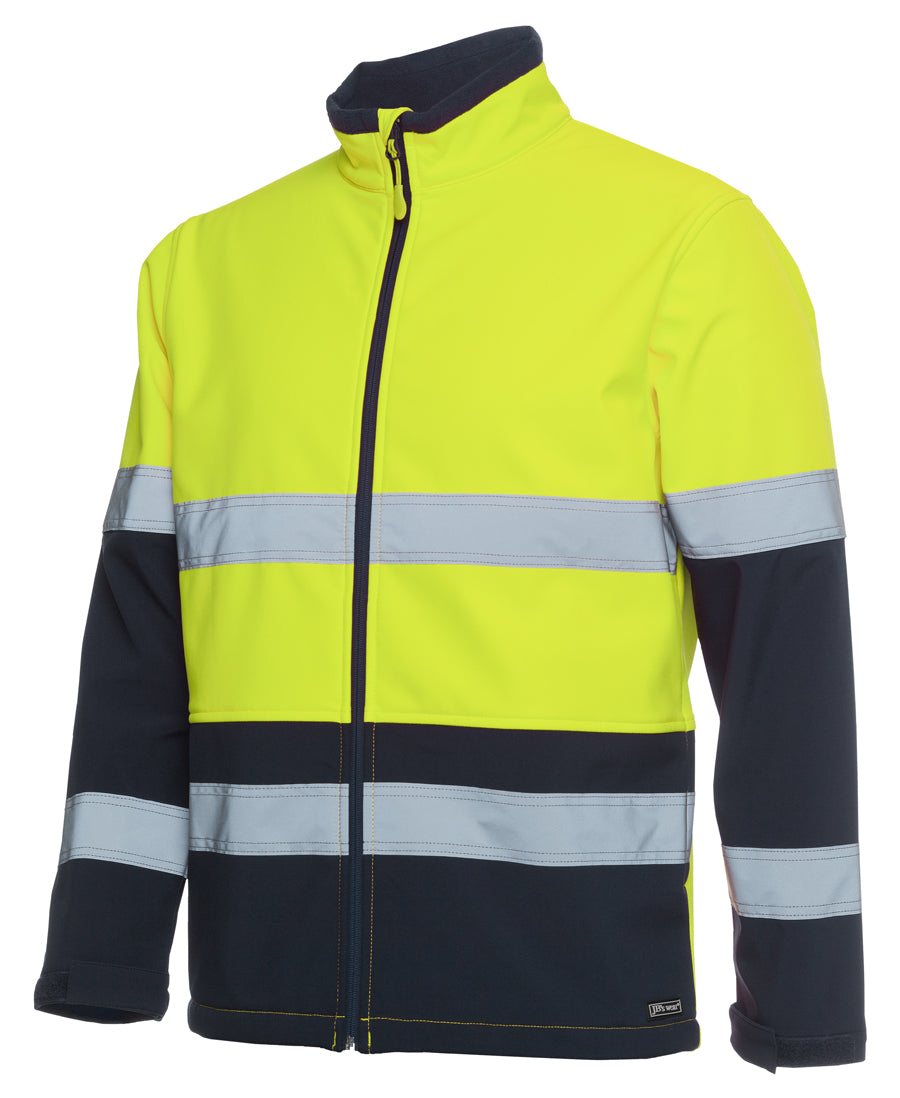 HI VIS (D+N) Three Layer Softshell Jacket