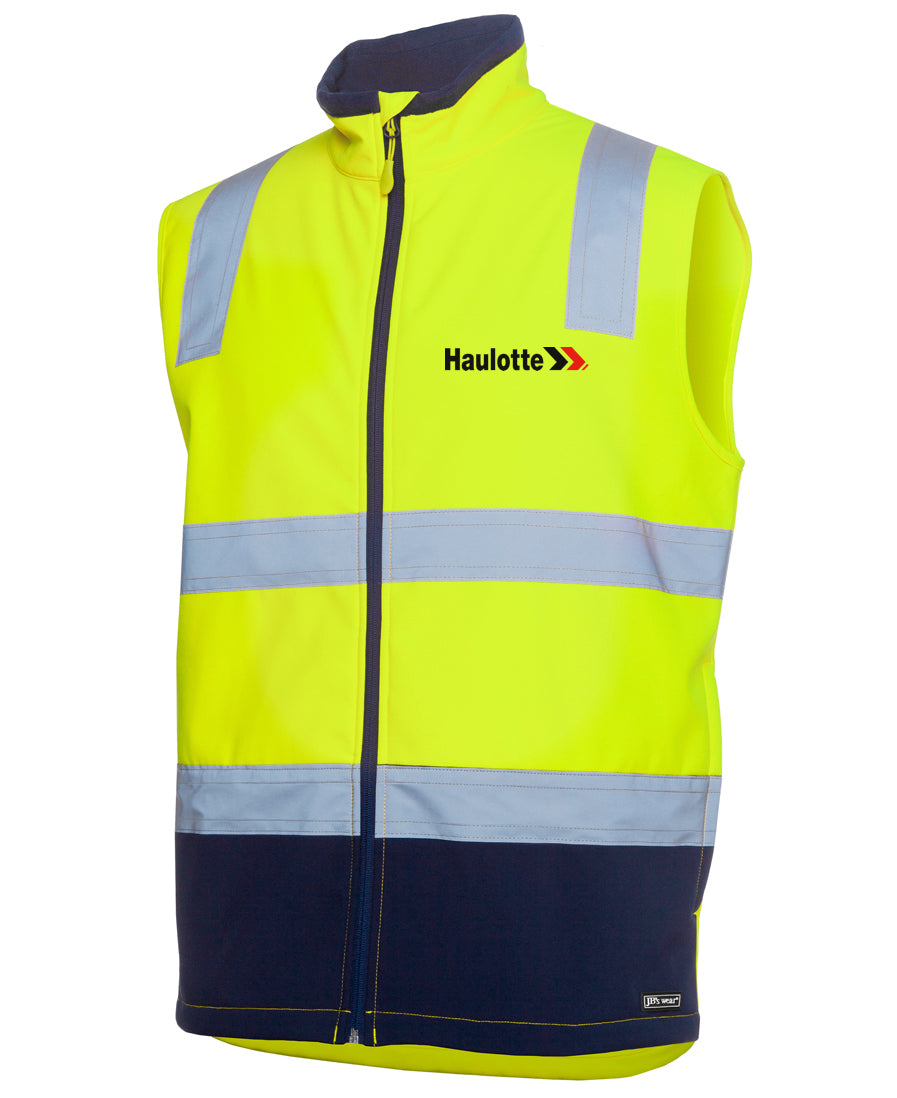 HI VIS (D+N) Three Layer Softshell Vest
