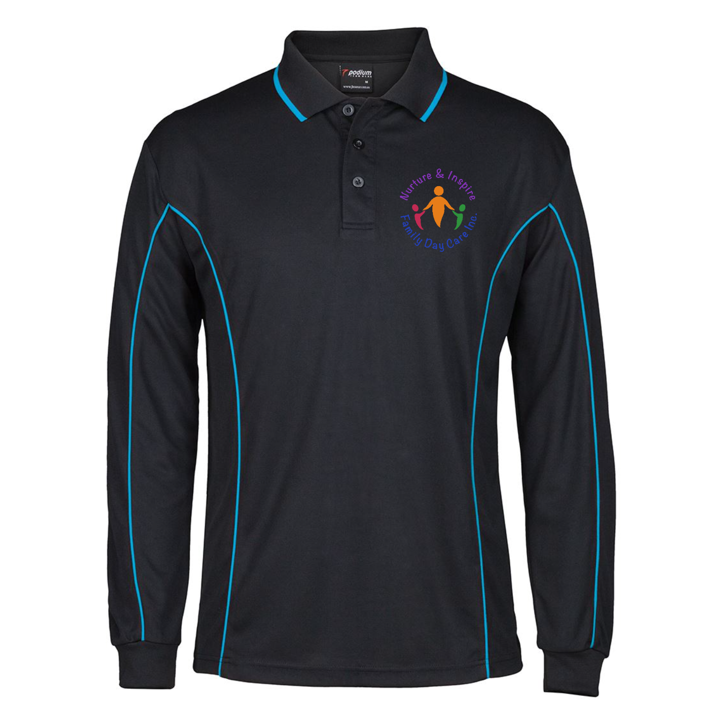 Piping Polo - Long Sleeve