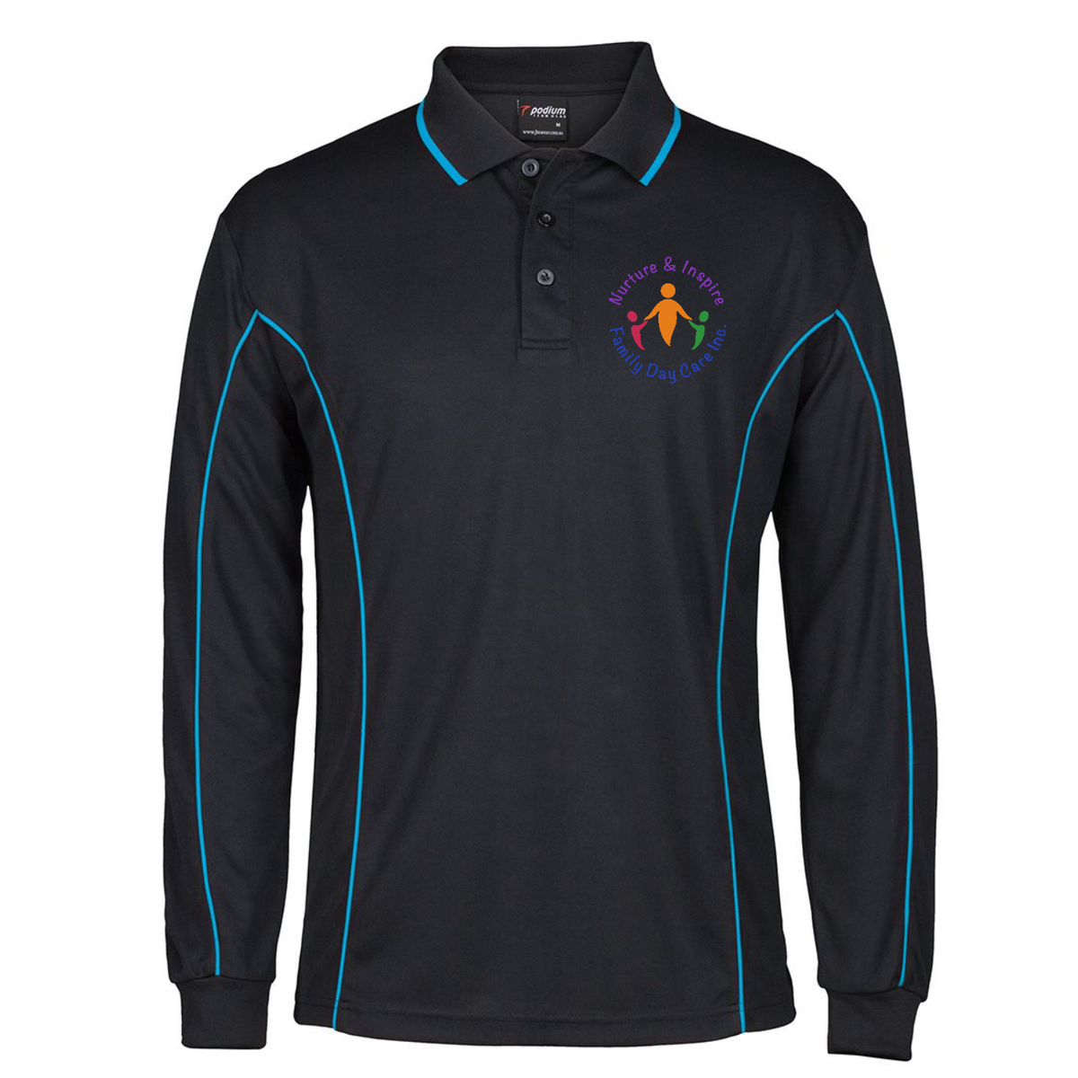 Piping Polo - Long Sleeve