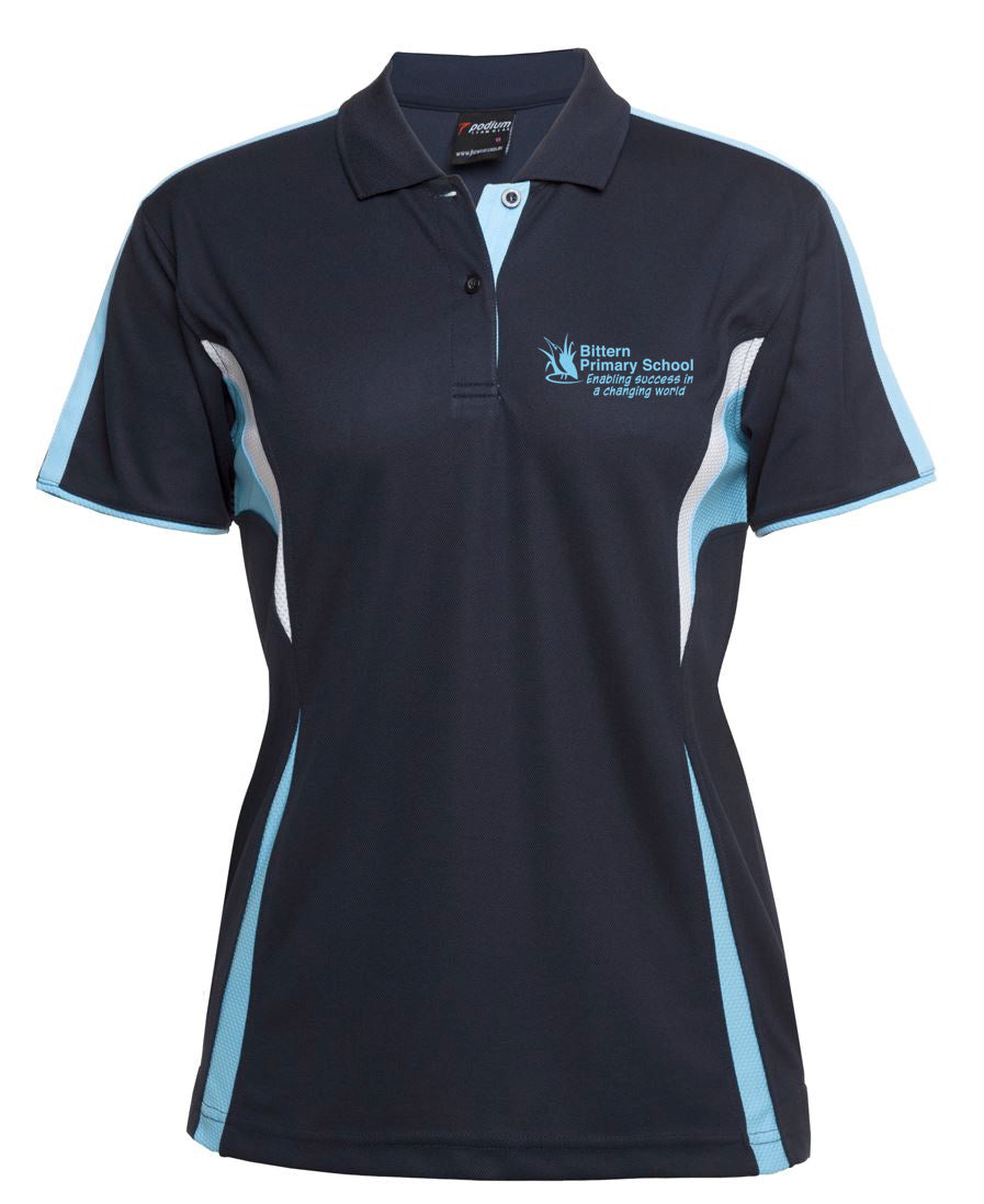 Ladies Fit Contrast Polo