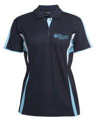Ladies Fit Contrast Polo