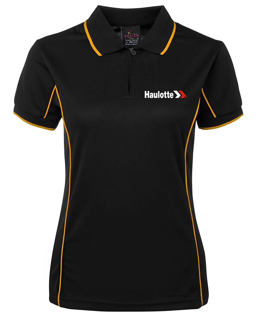 Ladies Fit Piping Polo