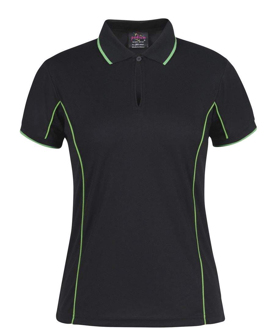 LADIES PIPING POLO