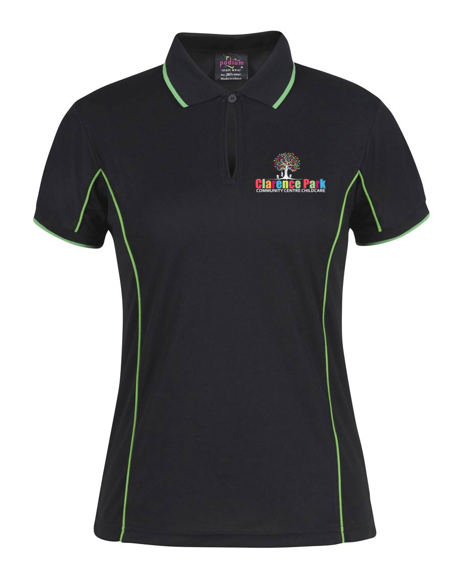 Ladies Fit Piping Polo