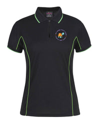 LADIES FIT PIPING POLO - STAFF