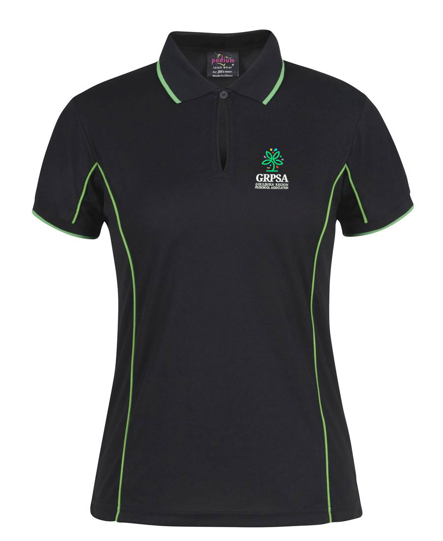 Ladies Fit Piping Polo