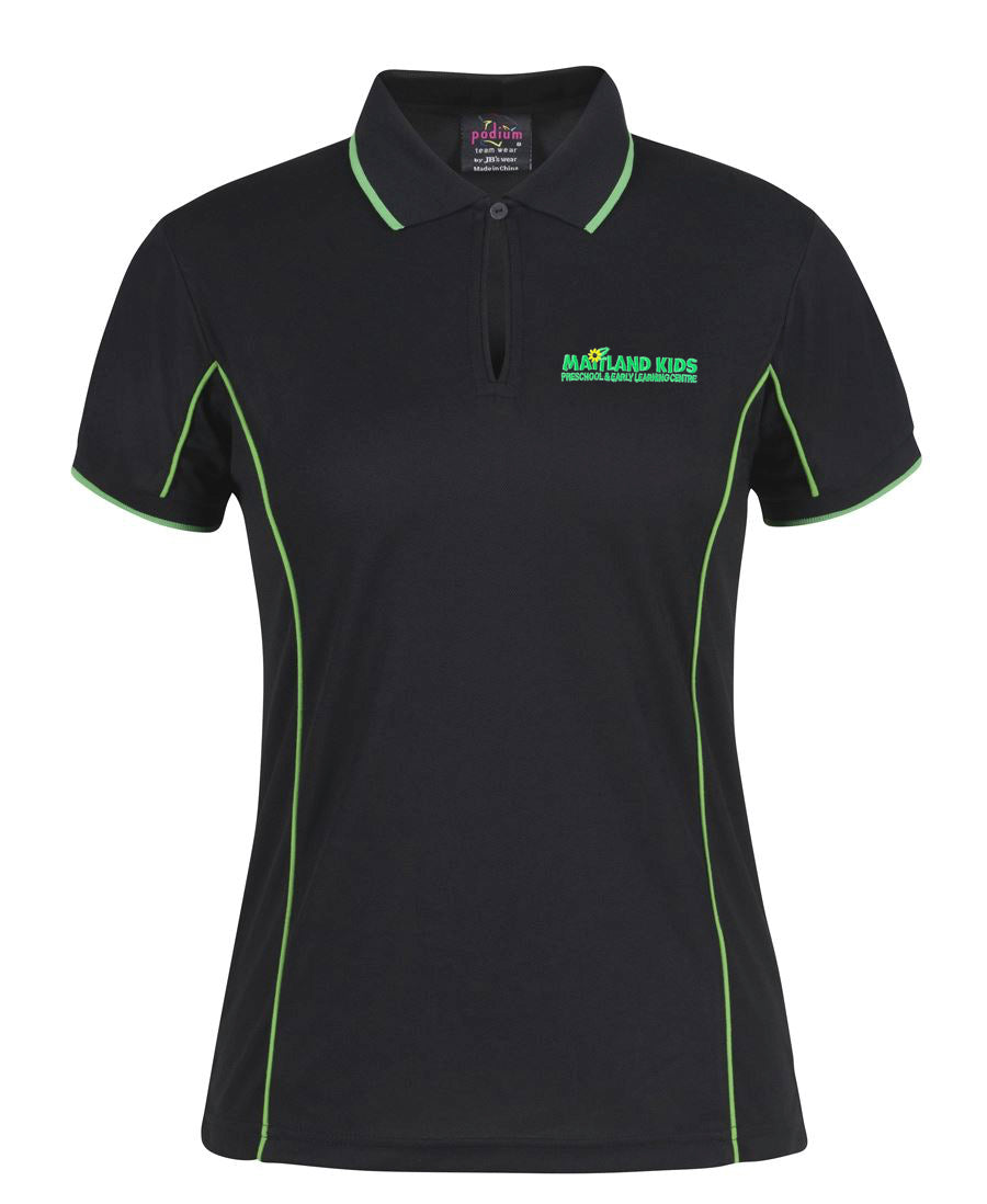 Ladies Fit Piping Polo