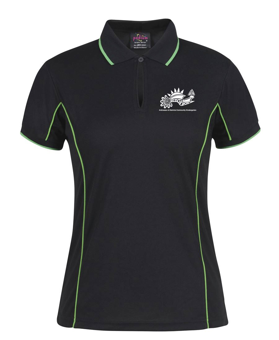 Ladies Fit Piping Polo