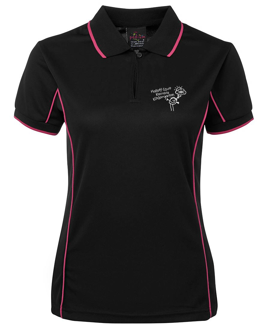 Ladies Fit Piping Polo