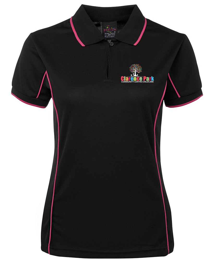 Ladies Fit Piping Polo