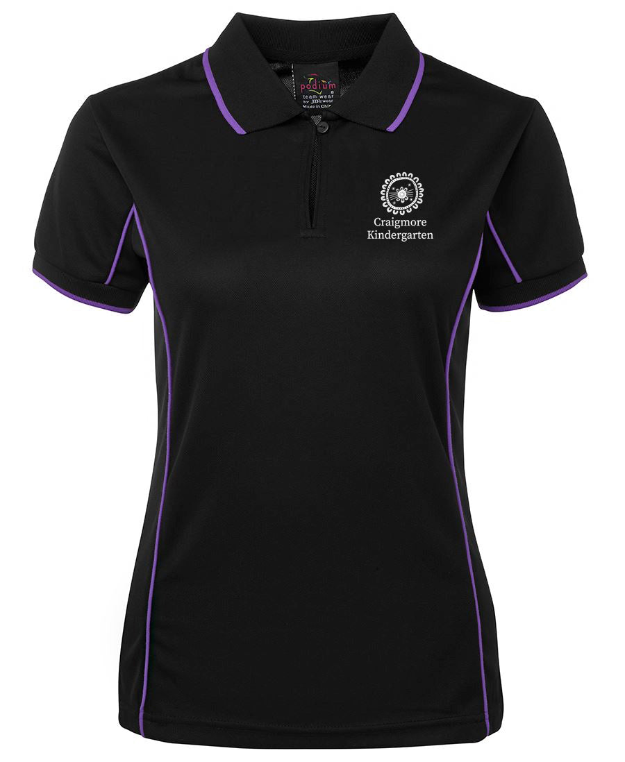 Ladies Piping Polo
