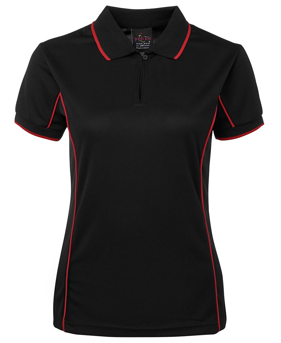 LADIES PIPING POLO