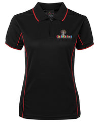 Ladies Fit Piping Polo