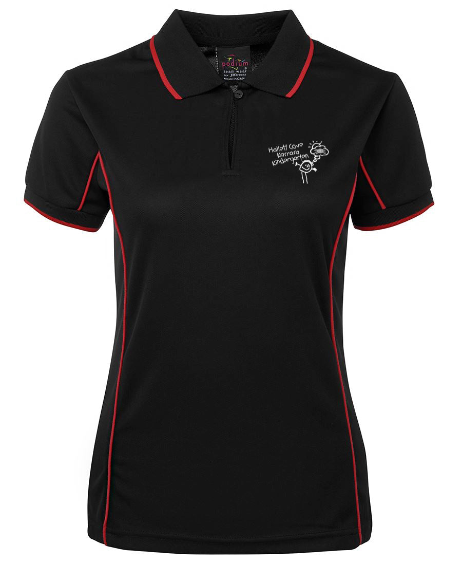 Ladies Fit Piping Polo