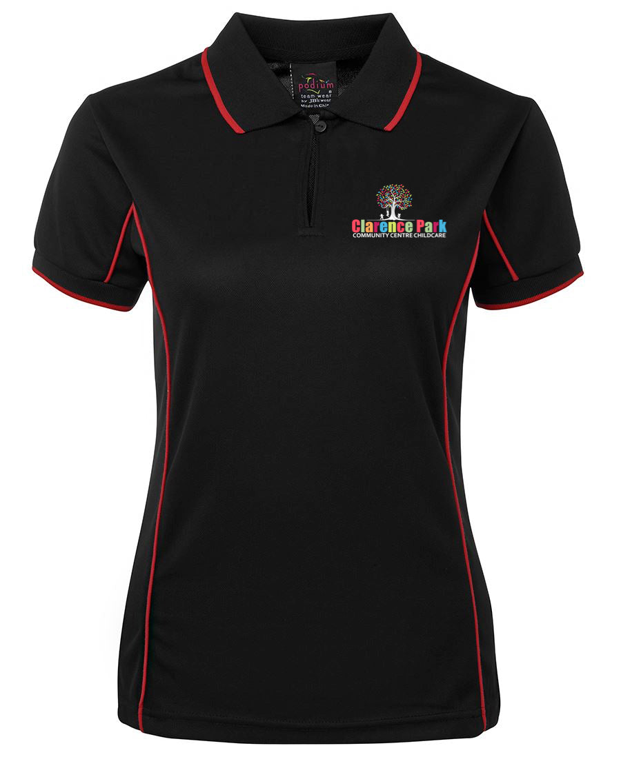 Ladies Fit Piping Polo