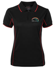 Ladies Fit Piping Polo
